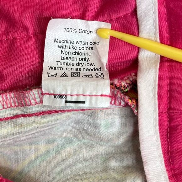 J Crew Bright Paisley Cotton Chino Shorts 5 Inch Women Size 10 Side Zip Preppy - Picture 9 of 14